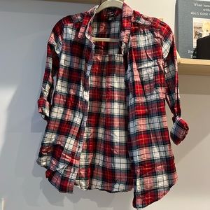 Forever 21 plaid flannel size small